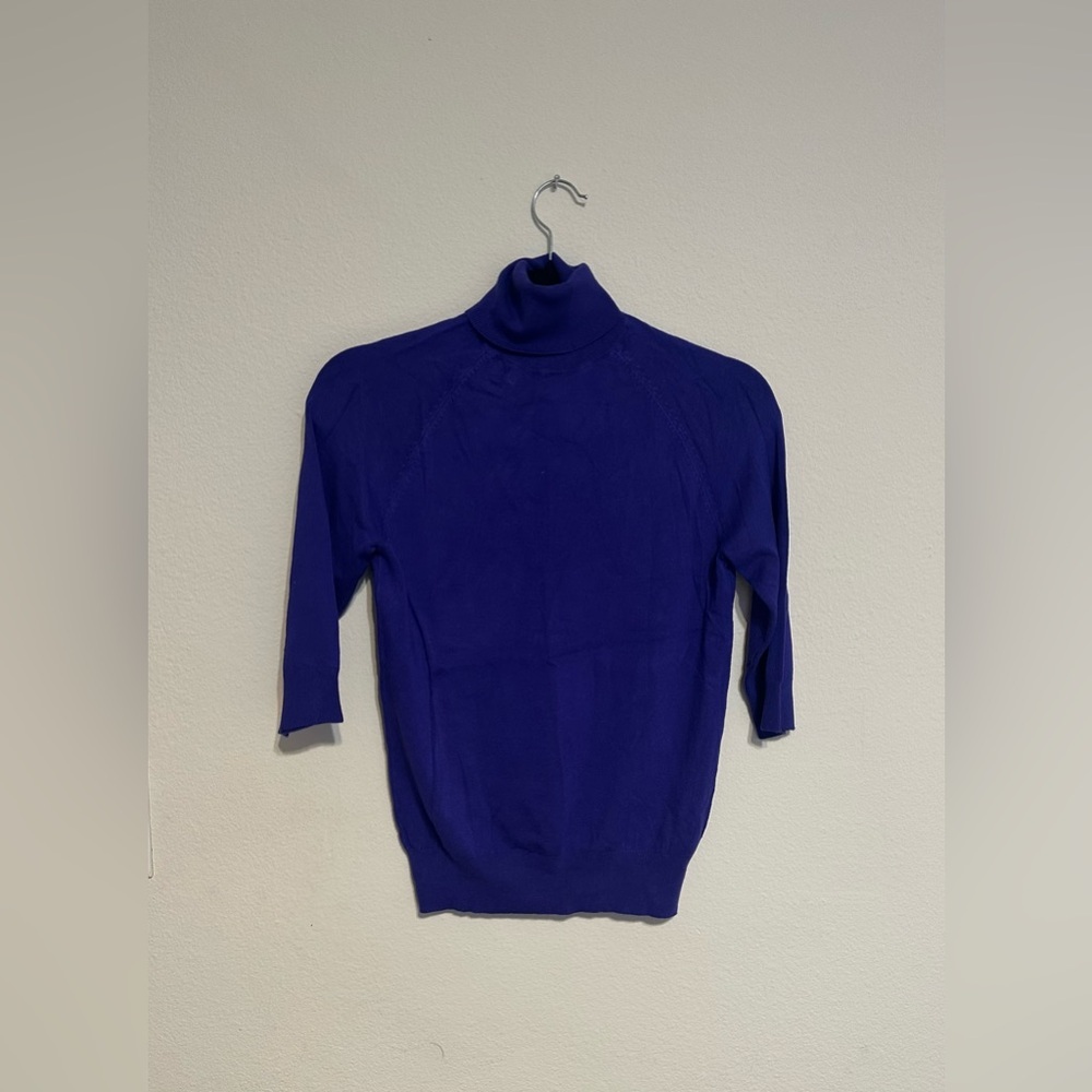 Zara Royal Blue Turtleneck Sweater